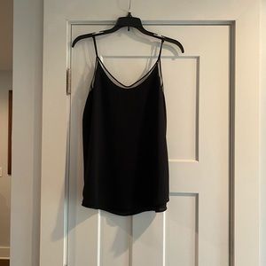 Black Tank w/ Mesh at top (Blouse)